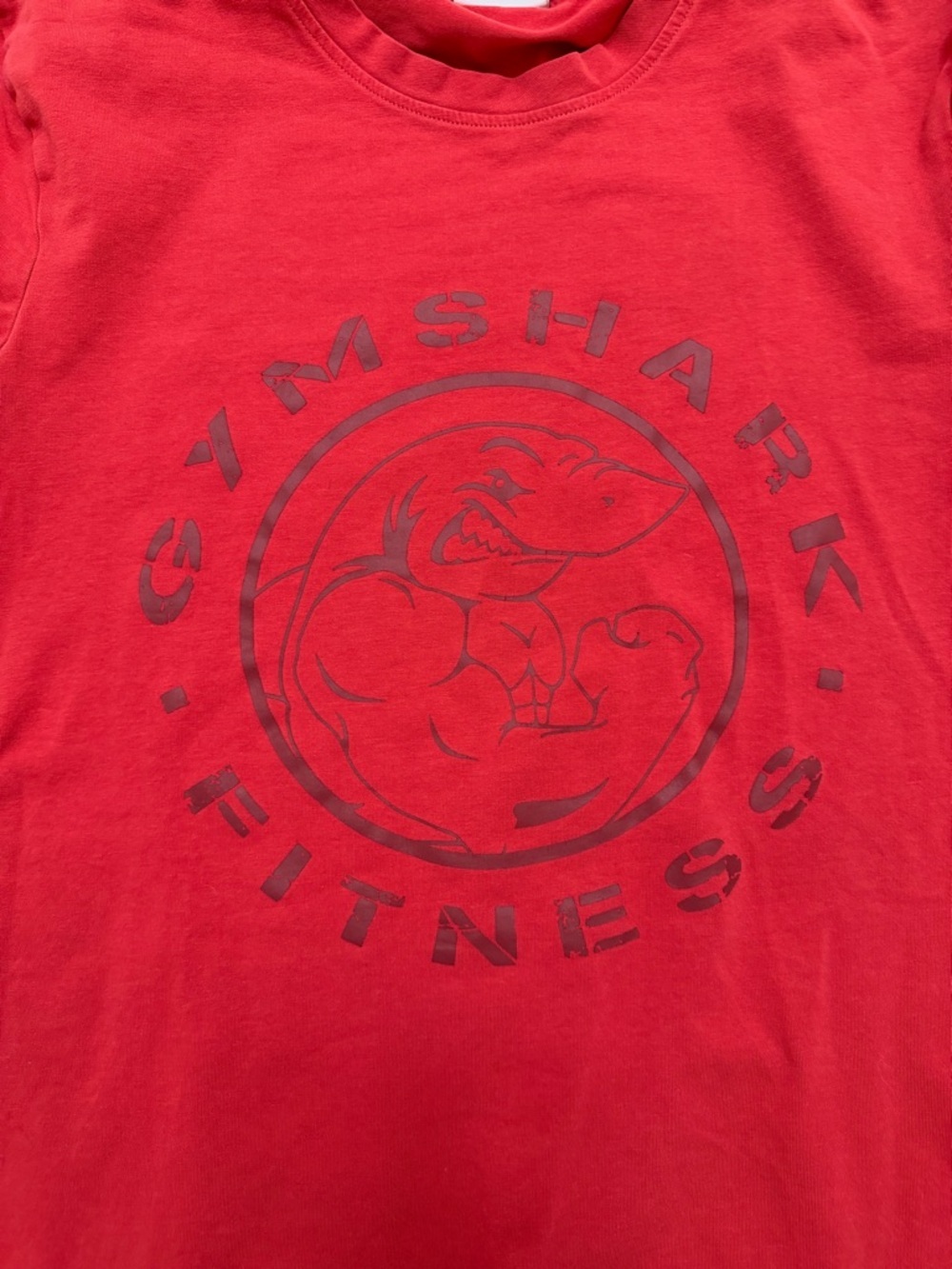 Gymshark Red Graphic T-Shirt XS Athletic Fit - Picture 3 of 5